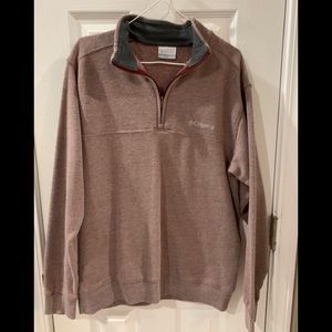 Men’s Columbia 1/4 zip pullover
